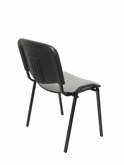 Nowy Styl Chaise Iso sans bras en tissu gris