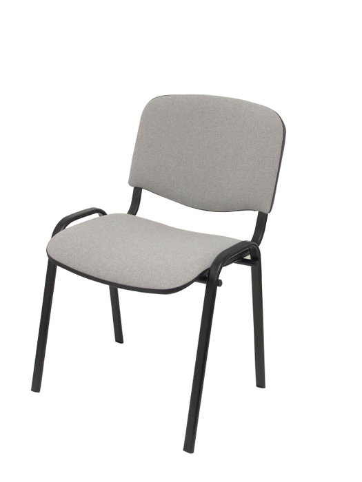 Nowy Styl Chaise Iso sans bras en tissu gris