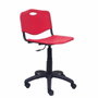 PIQUERAS Y CRESPO Chaise de bureau Robledo Rouge
