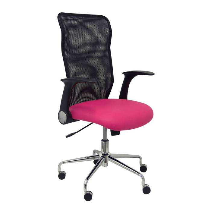 PIQUERAS Y CRESPO Chaise de Bureau Minaya Rose avec Accoudoirs Relevables