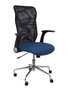 PIQUERAS Y CRESPO Chaise de bureau Minaya Bleu marine