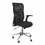 PIQUERAS Y CRESPO Chaise de Bureau Minaya Noir Cuir Écologique
