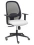 PIQUERAS Y CRESPO Chaise de Bureau Cilanco Synchro Blanc et Noir