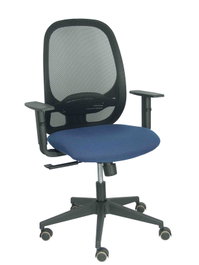 PIQUERAS Y CRESPO Chaise de bureau Cilanco Synchro Bleu marine