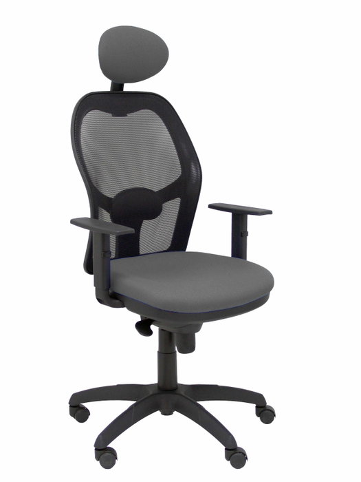 Piqueras y Crespo Chaise de Bureau Jorquera avec Appui-tête et Mécanisme Synchrone Noir Piqueras y Crespo Chaise de Bureau Jorquera avec Appui-tête et Mécanisme Synchrone Noir