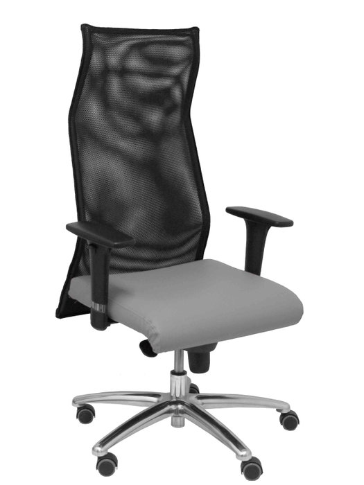 Piqueras y Crespo Chaise de Bureau Albacete Gris et Noir