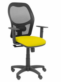 PIQUERAS Y CRESPO Chaise Alocén Synchro Jaune avec accoudoirs 1D