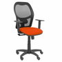 PIQUERAS Y CRESPO Chaise de bureau Alocén Synchro Orange foncé