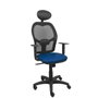 Piqueras y Crespo Chaise de Bureau Alocén Bleu Marine et Noir