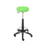 PIQUERAS Y CRESPO Tabouret Tolosa Pivotant Maille Vert Pistache