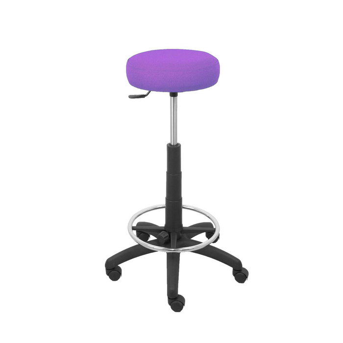 PIQUERAS Y CRESPO Tabouret Tolosa Pivotant Maille Violet