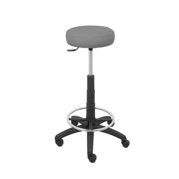 PIQUERAS Y CRESPO Tabouret Tolosa Pivotant Maille Gris