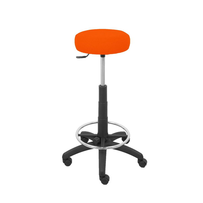 PIQUERAS Y CRESPO Tabouret Tolosa Pivotant Maille Orange foncé PIQUERAS Y CRESPO Tabouret Tolosa Pivotant Maille Orange foncé