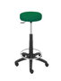 PIQUERAS Y CRESPO Tabouret Tolosa Pivotant Maille Vert foncé