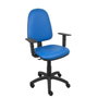 PIQUERAS Y CRESPO Chaise de bureau Aýna bleue avec mécanisme Contact permanent