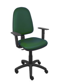 PIQUERAS Y CRESPO Chaise de bureau Aýna Vert bouteille