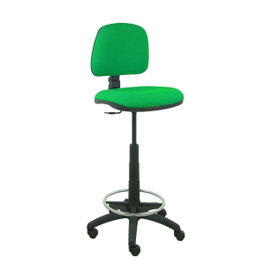 PIQUERAS Y CRESPO Tabouret CPB15RN Vert avec structure polyamide noire