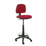 Tabouret Piqueras y Crespo PB933RN Bordeaux PVC