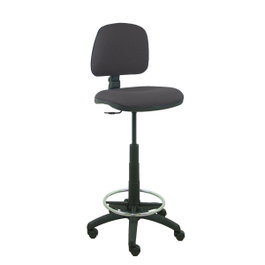 PIQUERAS Y CRESPO Tabouret Isso Contact Gris foncé