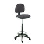 PIQUERAS Y CRESPO Tabouret Isso Contact Gris foncé