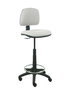 PIQUERAS Y CRESPO Tabouret CPB40RN Gris clair