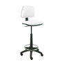 Tabouret Piqueras y Crespo CPB10RN Blanc PVC