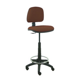 PIQUERAS Y CRESPO Tabouret Isso Contact Brun foncé