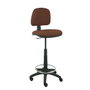 PIQUERAS Y CRESPO Tabouret Isso Contact Brun foncé