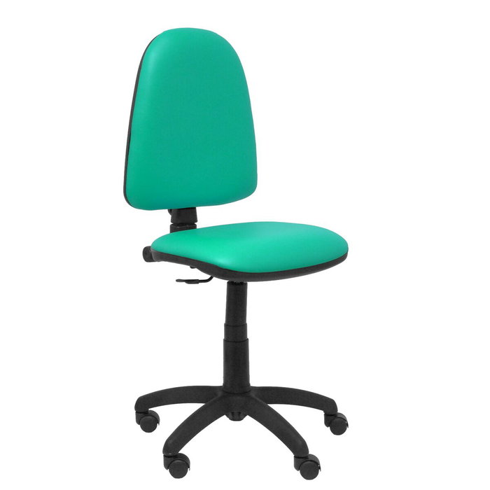 PIQUERAS Y CRESPO Chaise de bureau Aýna en simili cuir turquoise PIQUERAS Y CRESPO Chaise de bureau Aýna en simili cuir turquoise