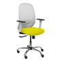 PIQUERAS Y CRESPO Chaise Cilanco Synchro Jaune et Blanc