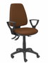 PIQUERAS Y CRESPO Chaise Elche Asynchrone Tissu Brun Foncé