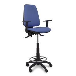 Tabouret Piqueras y Crespo 61B10RN Bleu PVC