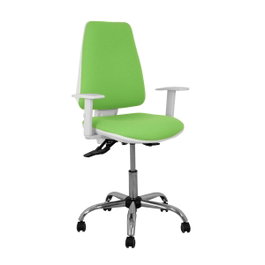 PIQUERAS Y CRESPO Chaise de bureau Elche, Pistache, mécanisme asynchrone