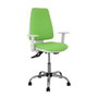 PIQUERAS Y CRESPO Chaise de bureau Elche, Pistache, mécanisme asynchrone