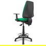 Tabouret Elche Piqueras y Crespo 15B10RN Vert PVC