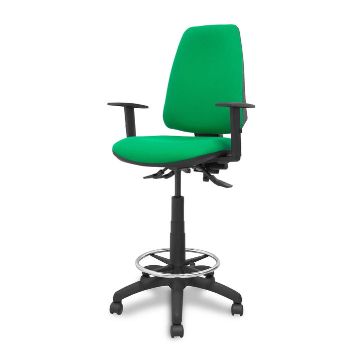 Tabouret Elche Piqueras y Crespo 15B10RN Vert PVC