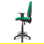 Tabouret Elche Piqueras y Crespo 15B10RN Vert PVC