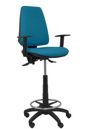 Tabouret Elche Piqueras y Crespo 29B10RN Bleu PVC