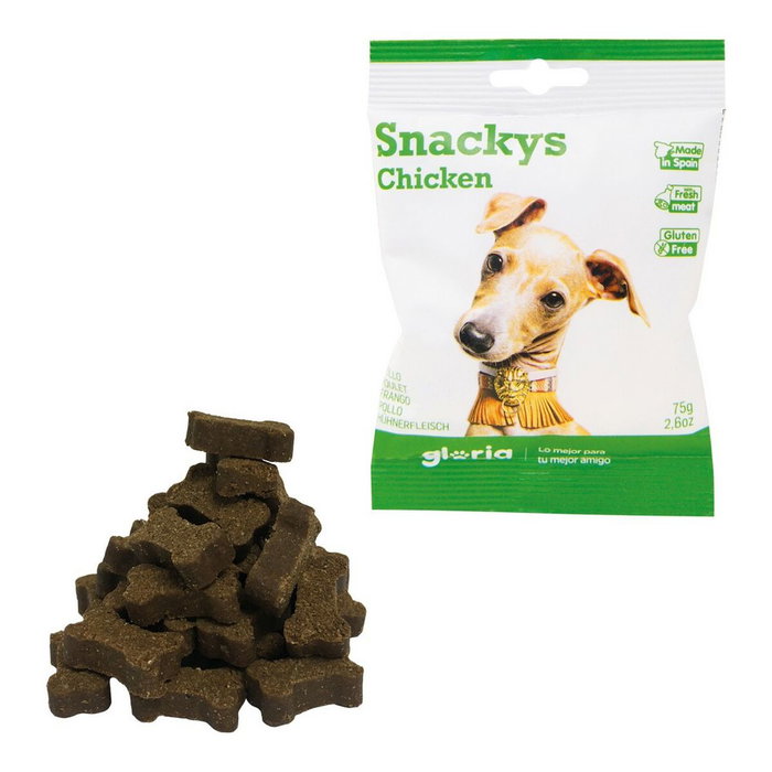 Snack pour chiens Gloria Snackys Poulet Snack pour chiens Gloria Snackys Poulet
