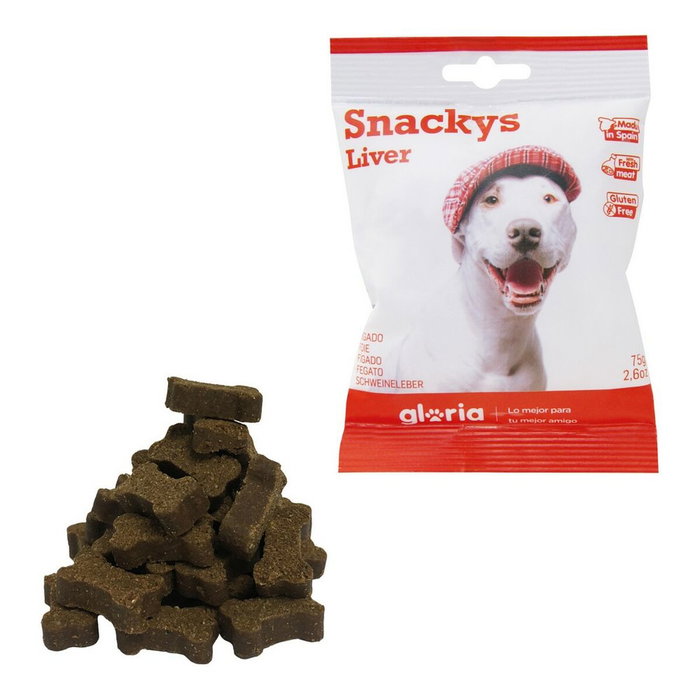 Snack pour chiens Gloria Display Snackys Viande Foie Snack pour chiens Gloria Display Snackys Viande Foie
