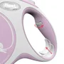 Flexi New Comfort Laisse rétractable Rose avec sangle 3 m XS