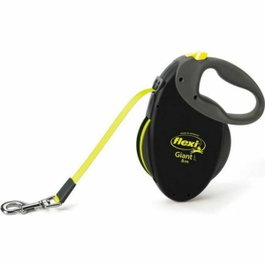 Flexi Laisse enrouleur Neon Giant Noir et jaune, 8 m