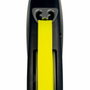 Flexi Laisse enrouleur Neon Giant Noir et jaune, 8 m