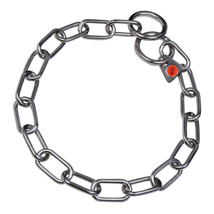 Collier pour Chien Hs Sprenger Argenté 3 mm Maillons Semi-long (55 cm) Collier pour Chien Hs Sprenger Argenté 3 mm Maillons Semi-long (55 cm)