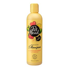 Pet Head Felin' Good Shampoo pour chat 300 ml - enrichi au citron et à l'huile de fraise, laisse le pelage doux et soyeux
