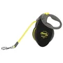 Flexi Laisse sangle Giant 8 m Taille M Noir et jaune fluo