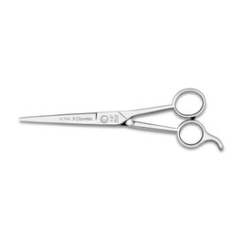 Tres Claveles - Tijera Ultra 7.5" - Ciseaux de coiffure et barbe avec lame microdentée - Acier inoxydable forgé à chaud - Coupe 3 Claveles