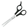 Tres Claveles Tijera de coiffure pour sculpter 6 pouces Noire
