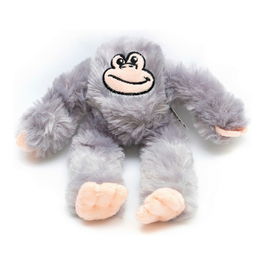 Jouet pour chien en peluche Gloria Iwa Gris Polyester polypropylène Singe