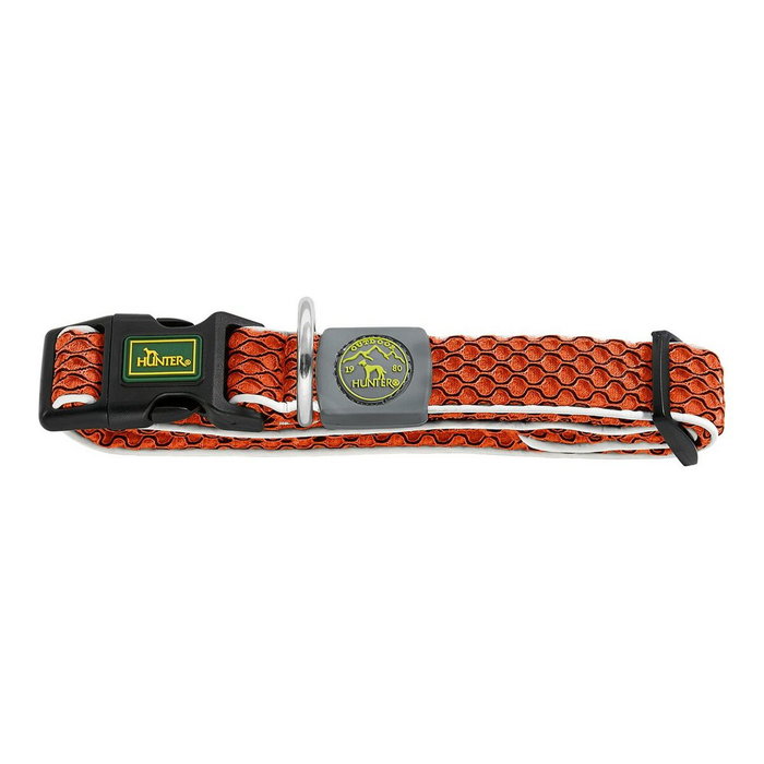 Collier pour Chien Hunter Basic Fil Orange Taille M (33-50 cm) Collier pour Chien Hunter Basic Fil Orange Taille M (33-50 cm)